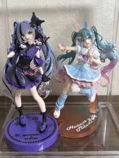 初音ミク ヴィンテージドール ぬーどるストッパー 雪ミク×クロミ