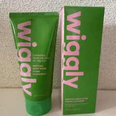 WIGGLY Matcha Deep Pore Foam Cleanserのサムネイル