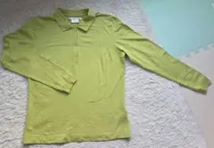 Nike Golf ドライライムグリーン 長袖ポロシャツ Lサイズ