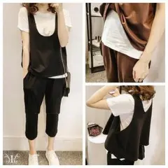 【新品】大きいサイズ☆セットアップ3点セット♪3L-5L 24