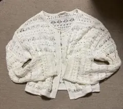 GU 透かし編みカーディガン