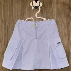 新品タグ付き　ANNA SUI mini スカパン ラベンダー　130cm