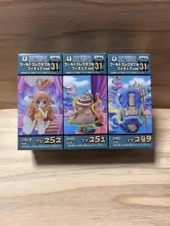 ワンピース ワールドコレクタブルフィギュア vol.31 ＊3種セット
