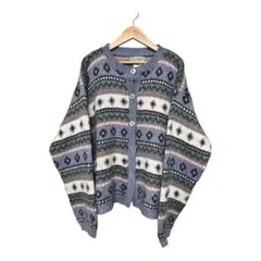 USA製 [L.L.Bean] モヘアmix ニットカーディガン ヴィンテージ