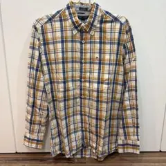 【即日発送】TOMMY HILFIGER チェック柄長袖シャツ　M
