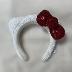 USJ ユニバ ハローキティ スパンコール カチューシャ