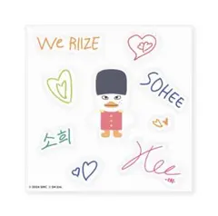 RIIZE ファンコン　クリアステッカー　ソヒ