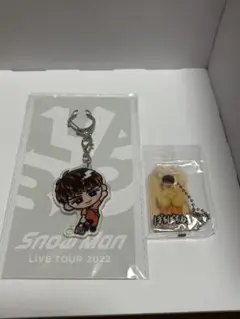 SnowMan 向井康二 すのチル アクリルキーホルダー お守りアクキー セット