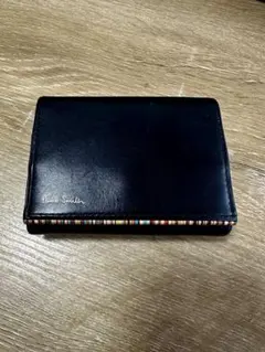 【美品】Paul Smith 黒 三つ折り財布