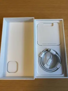 箱のみ】iPhone 14 スターライト 充電ケーブル、SIMピン付 - メルカリ