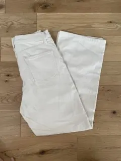MUJI 無印良品 ホワイトデニムパンツ W24 L29のサムネイル