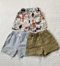 80 男の子パンツ3枚セット Ocean&Ground他
