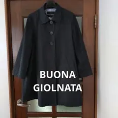 BUONA GIORNATA ブラック スプリングコート　コムサイズム