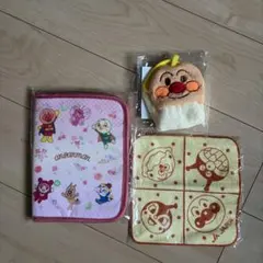 アンパンマン タオルなど　3点セット