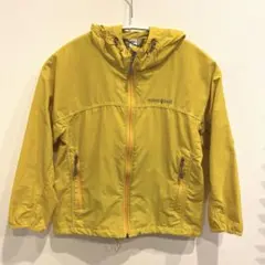 最終値下　mont-bell イエロージャケット フード付き　120