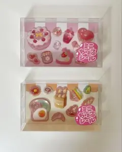 GiGO限定 うるちゅるポップシール mini スイーツ パン