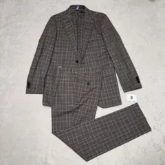 こ*ゃ様 HILTON A7 ダークグレー ダブルブレスト ビジネススーツ