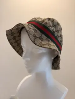 GUCCI GGキャンバス シェリーライン バケットハットのサムネイル
