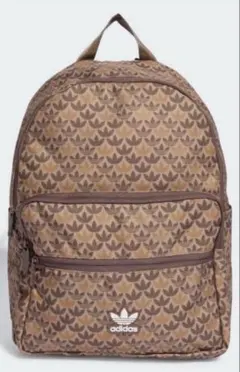 新品　adidas モノグラムバックパック　20.5L ブラウン