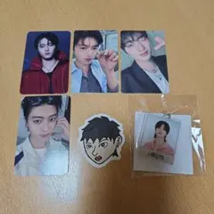 TREASURE ハルト トレカ ステッカー キーホルダー セット