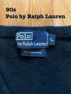 90s Polo by Ralph Lauren ラムウール Vネック