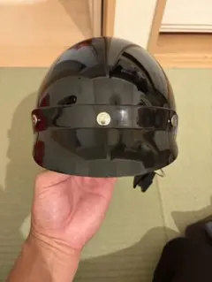 KCO アメリカン ブラック半帽ヘルメット ゴーグル付き KCO アメリカン ブラック半帽ヘルメット ゴーグル付き - メルカリ