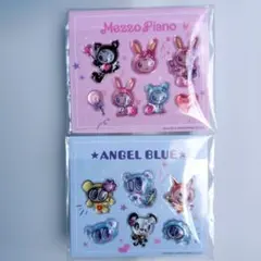 セブンイレブン×ナルミヤキャラクターズ　オリジナルぷっくりシール　2点セット