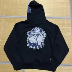 ✨ほぼ未使用✨SUPREME × MITCHELL & NESS パーカー 黒 2025年最新】Supreme Mitchell & Ness NCAA Hooded Sweatshirtの