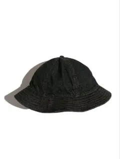 極美品 USA製 ニューヨークハット コットン ブラック デニムハット M