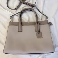 kate spade 2wayバッグ　ベージュ　ピンク