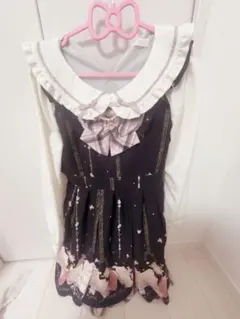 LIZLISA romantic messages柄ワンピース