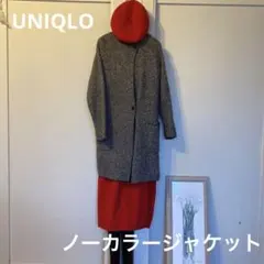 期間限定SALE❤️UNIQLO ノーカラージャケット　S