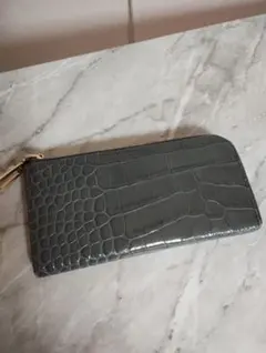 Falchi NEW YORK クロコ型押し 長財布のサムネイル