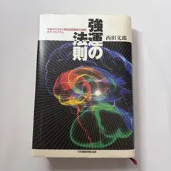 ワークシート未使用】強運の法則：西田文郎（日本経営合理化協会