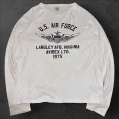 AVIREX U.S. AIR FORCE ロングスリーブ Tシャツ ホワイトのサムネイル