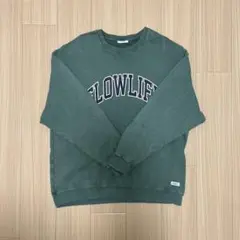 FLOWLIFE グリーン クルーネック スウェット ベイフローのサムネイル