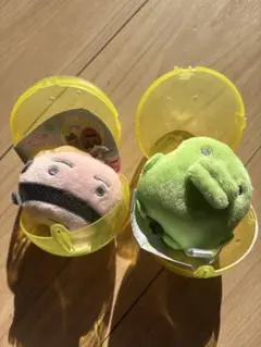 たまごっち ぬいぐるみマスコット おやじっち くちぱっち 2点セット