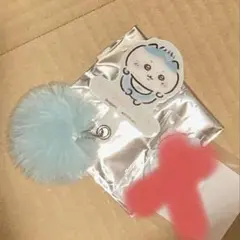 ちいかわベイビー ハチワレ ノベルティ ぽんぽんチャーム付きフォンタブ 販促