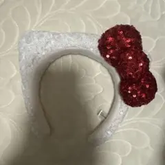 ハローキティ スパンコールカチューシャ