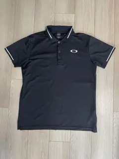 美品 OAKLEY オークリー ポロシャツ ブラック メンズ 黒 - メルカリ