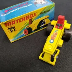 未使用　マッチボックス　レッドローラー　ビンテージ　ミニカー　70年代イギリス