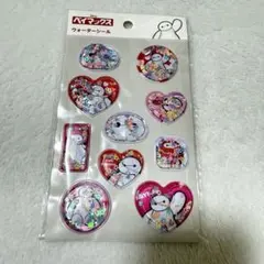 ベイマックスウォーターシール　ディズニー　セリア