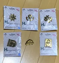 一番くじ ジョジョの奇妙な冒険 H賞 メタルピンズコレクション全6種コンプセット