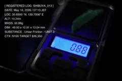 SHIBUYA_014] 00.82g/28.74x19.42x01.10mm - メルカリ