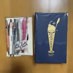 R*N様 純喫茶ぺんてる　Pentel 箱とペンセット　文具女子博のサムネイル