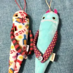モケケ ぬいぐるみ マスコット 2体セットのサムネイル