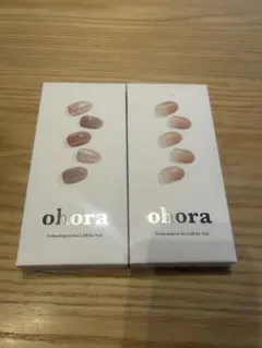【新品未開封】ohora ネイルシール 2セット