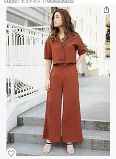 EGOIST wood釦セットアップ