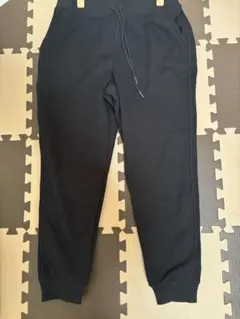 HEATTECH ブラック スウェットパンツ XL