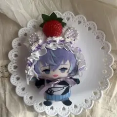 にじぱぺっと ヘッドドレス ぬい服 いちご ホイップクリーム